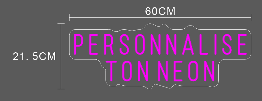 Neon personnalisé