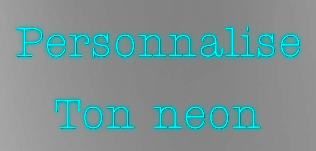 Neon personnalisé