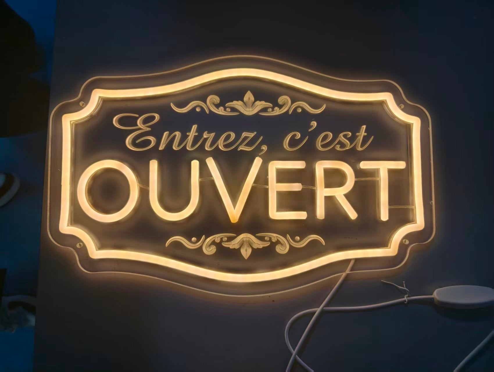 Neon led OUVERT